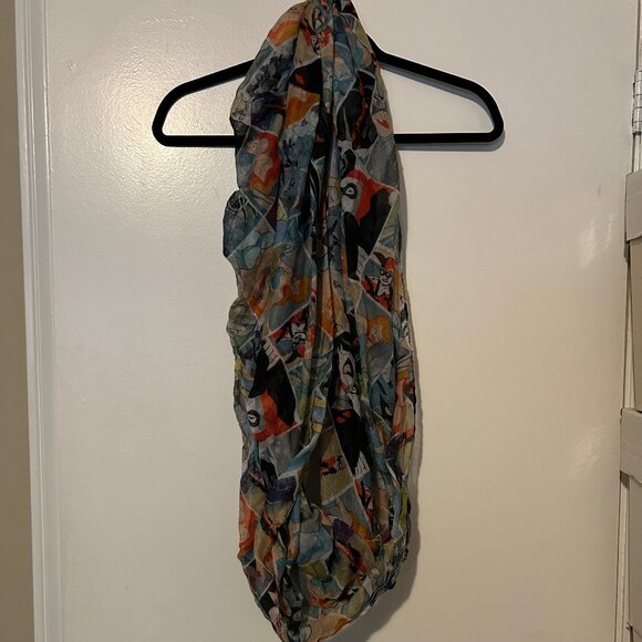 Harley Quinn Infinity Fashion Scarves - Picture 6 of 7